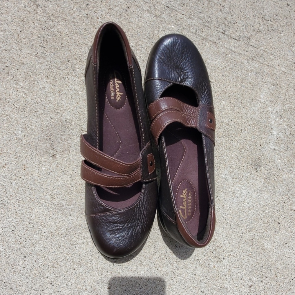 Leather Mary Jane Clarks